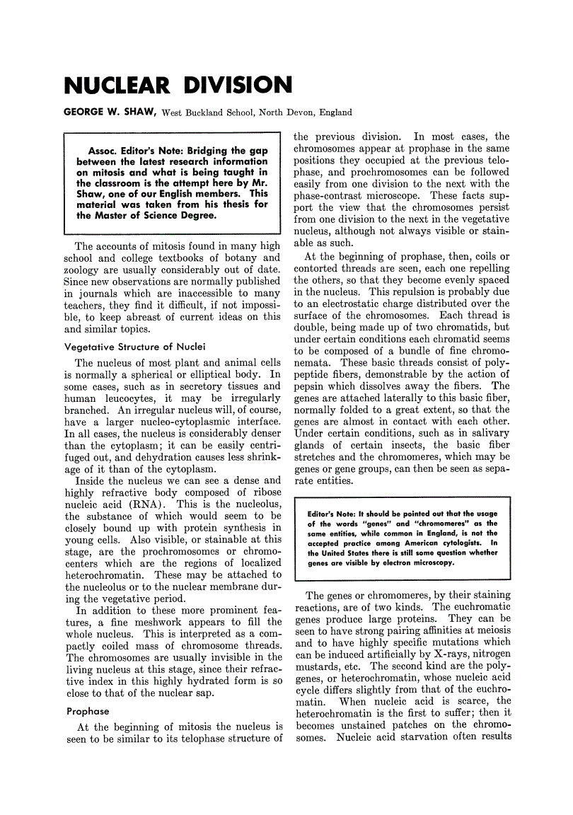 First page of Nuclear Division