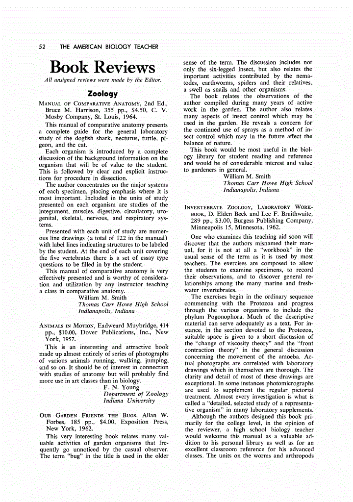 First page of Review: <italic>Animals in Motion</italic>, by Eadweard Muybridge