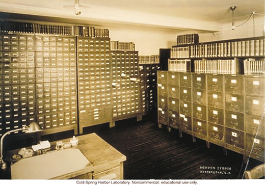 write an essay on pedigree analysis The Eugenics Record Office archives room. Photo credit: www.eugenicsarchive.org.