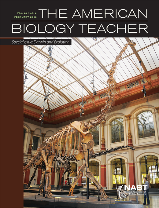 The American Biology Teacher Cover Image for Volume 78, Issue 2