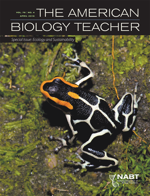 The American Biology Teacher Cover Image for Volume 78, Issue 4