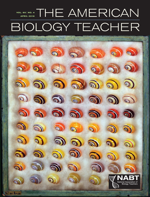 The American Biology Teacher Cover Image for Volume 80, Issue 4