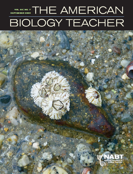 The American Biology Teacher Cover Image for Volume 82, Issue 7