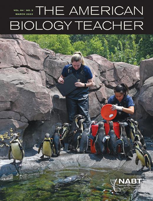 The American Biology Teacher Cover Image for Volume 84, Issue 3