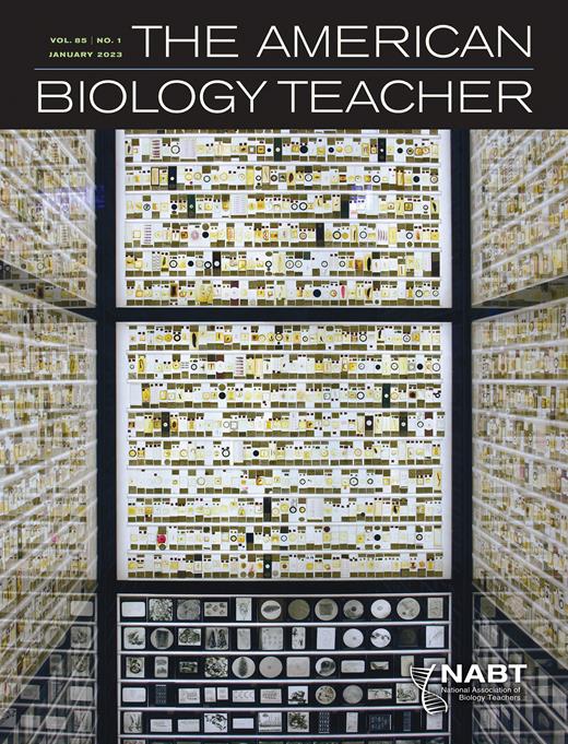 The American Biology Teacher Cover Image for Volume 85, Issue 1