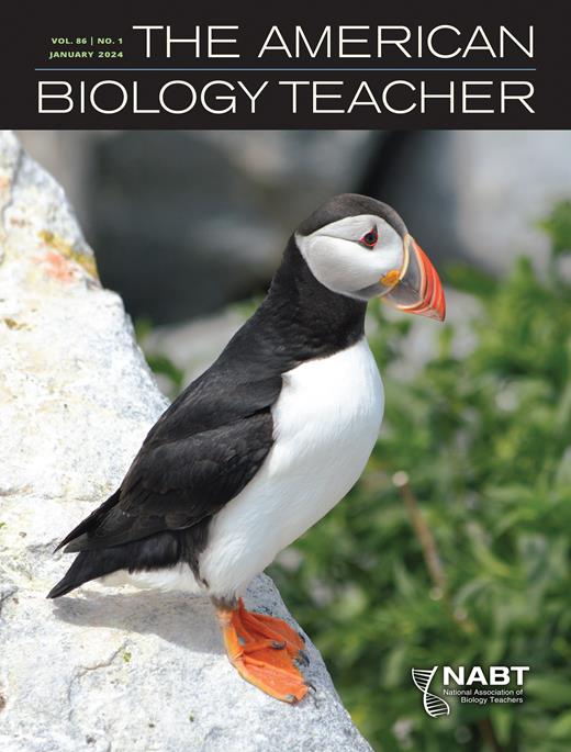 The American Biology Teacher Cover Image for Volume 86, Issue 1