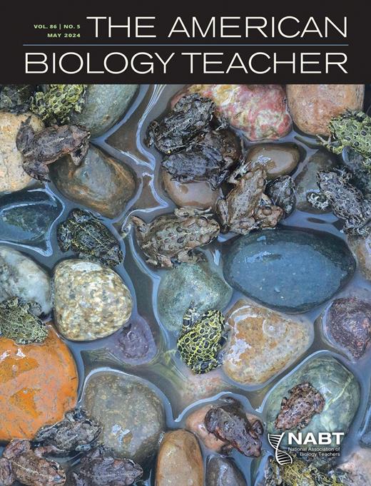 The American Biology Teacher Cover Image for Volume 86, Issue 5