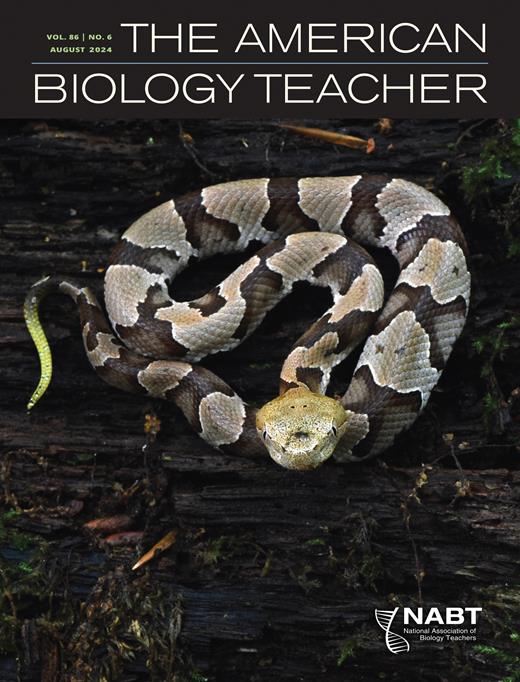 The American Biology Teacher Cover Image for Volume 86, Issue 6