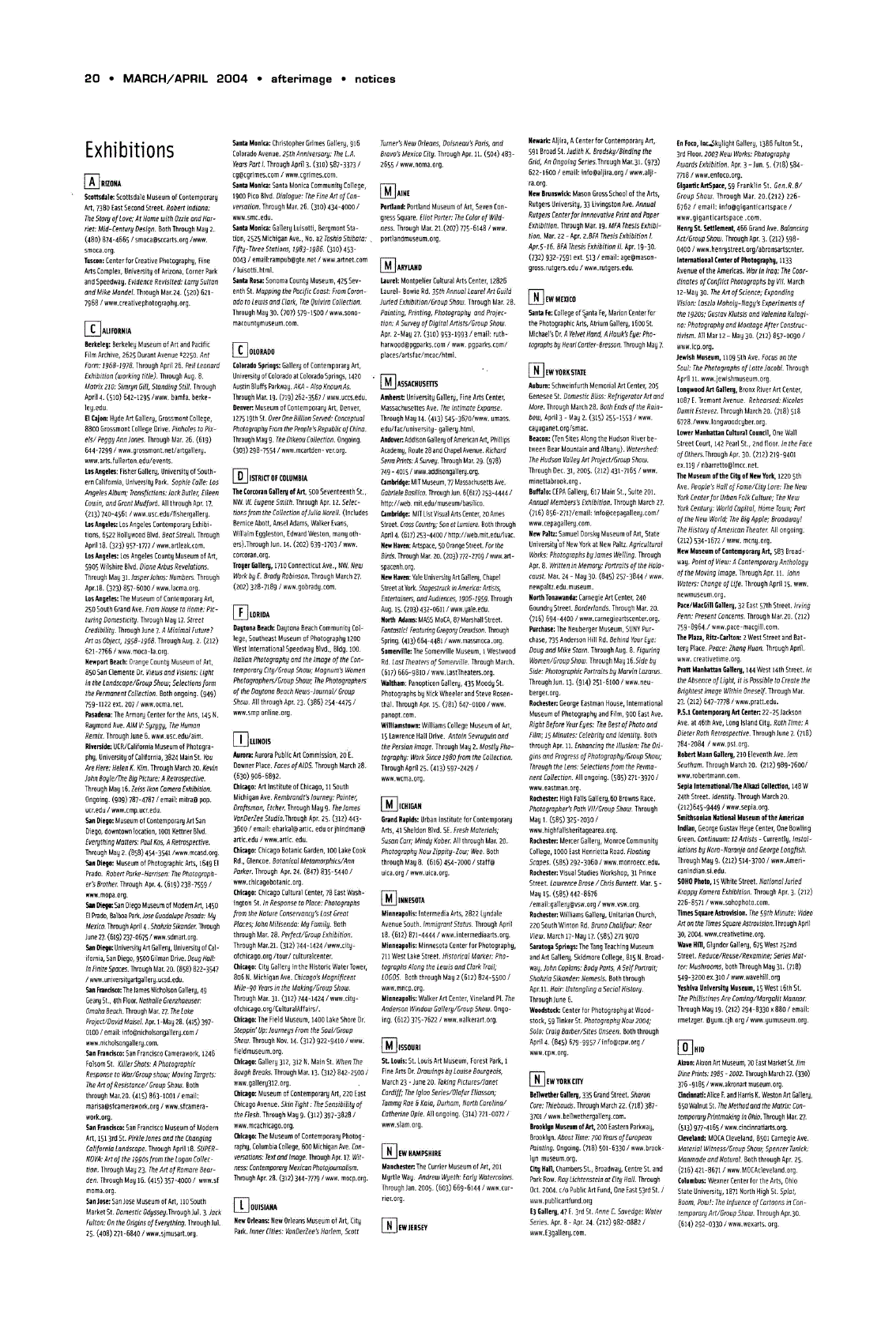 First page of Notices