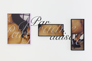 Paradise (Triptych) (2025) by Karice Mitchell; courtesy the artist and Silke Lindner, New York; photograph by Chris Herity.