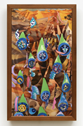 Dune Medallions (2018) by Brian Bress; Los Angeles County Museum of Art; purchased with funds provided by Cecily E. Horton; courtesy the artist and Philip Martin Gallery, Los Angeles.