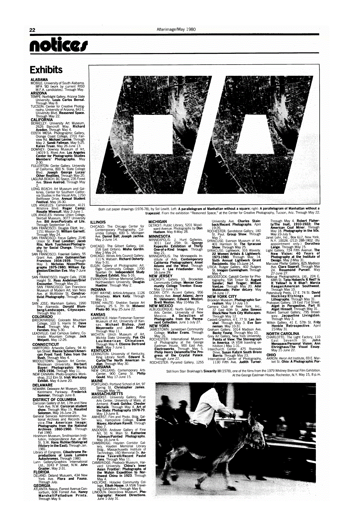 First page of Notices