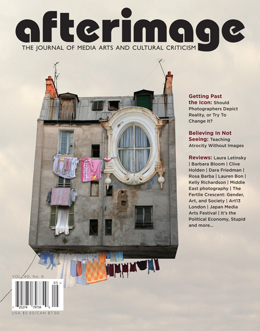 Afterimage Cover Image for Volume 40, Issue 6