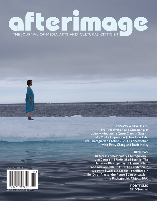 Afterimage Cover Image for Volume 42, Issue 3
