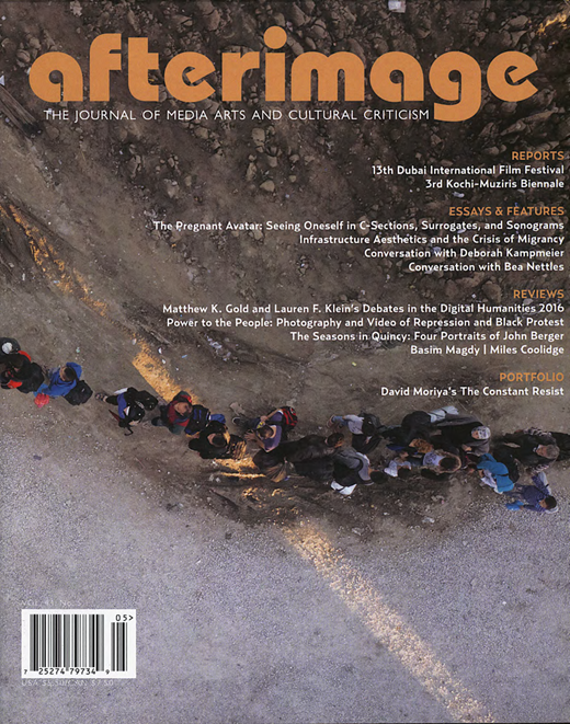 Afterimage Cover Image for Volume 44, Issue 5