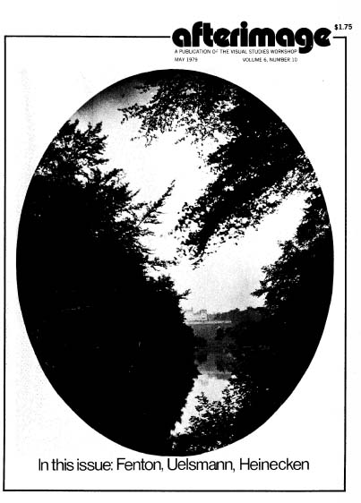 Afterimage Cover Image for Volume 6, Issue 10