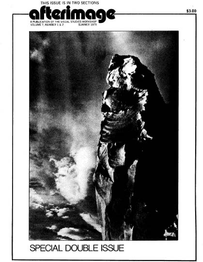 Afterimage Cover Image for Volume 7, Issue 1-2