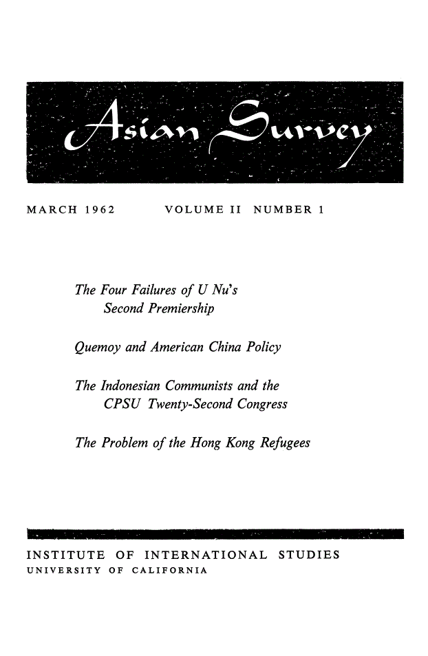 First page of Front Matter