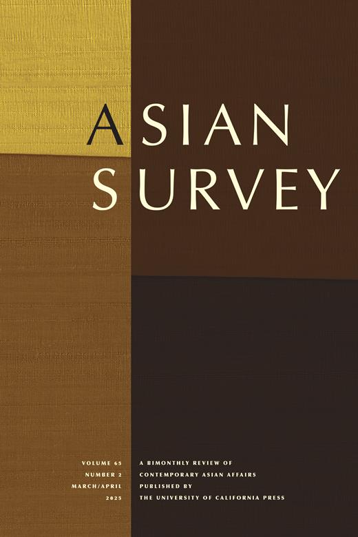 Asian Survey Cover Image for Volume 65, Issue 2