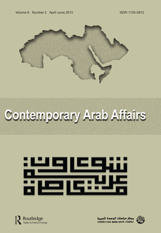 Contemporary Arab Affairs Cover Image for Volume 8, Issue 2