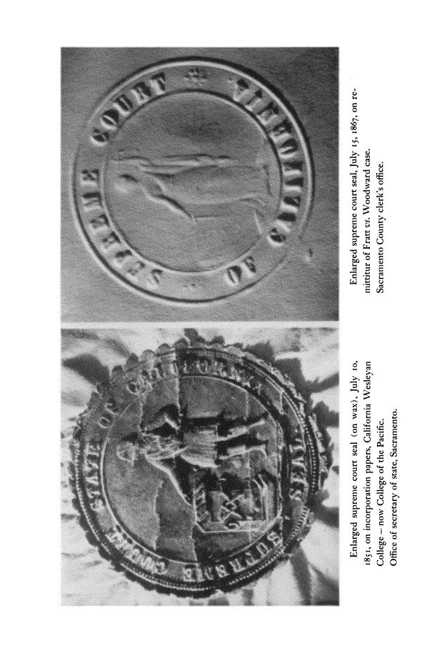 First page of The Seal of the California Supreme Court