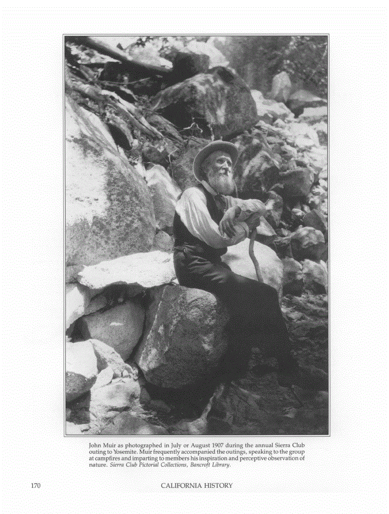 First page of John Muir and Modern Environmental Education
