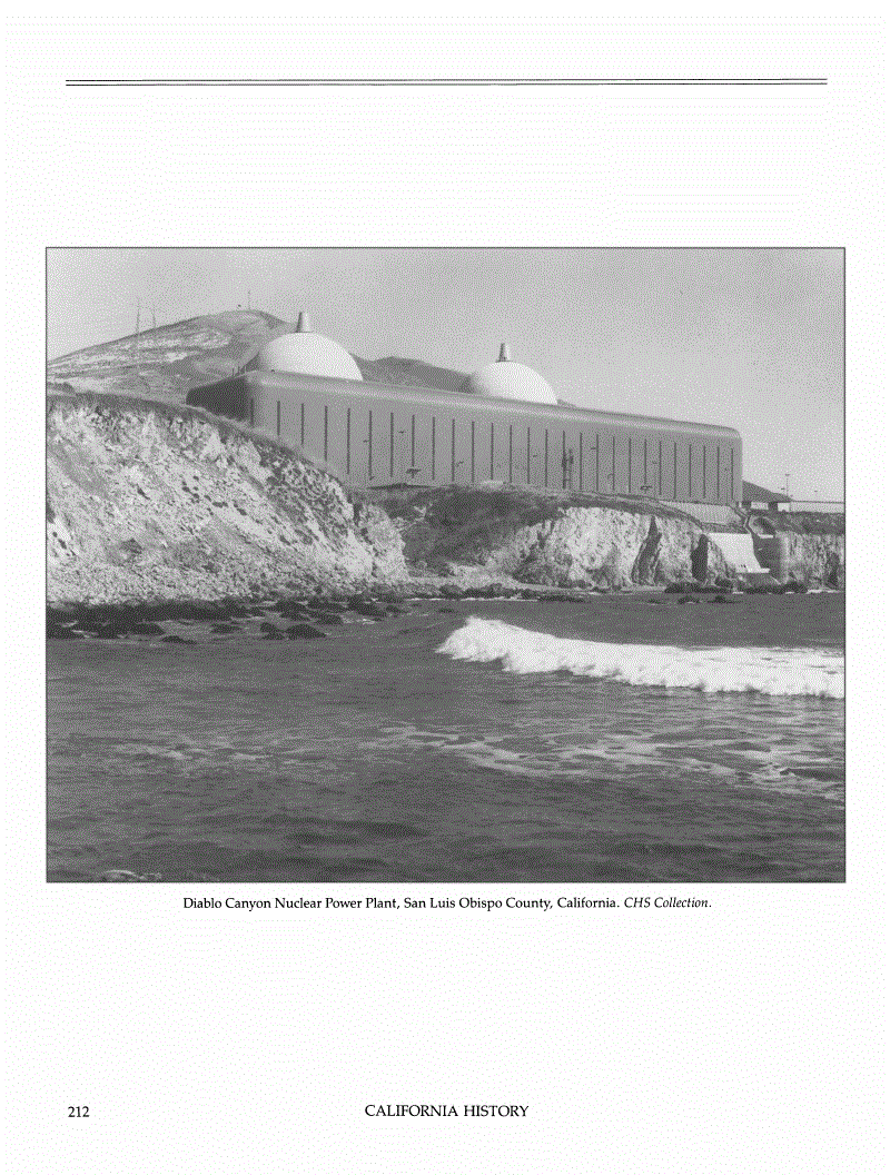 First page of The Nuclear Crucible: Diablo Canyon and the Transformation of the Sierra Club, 1965-1985