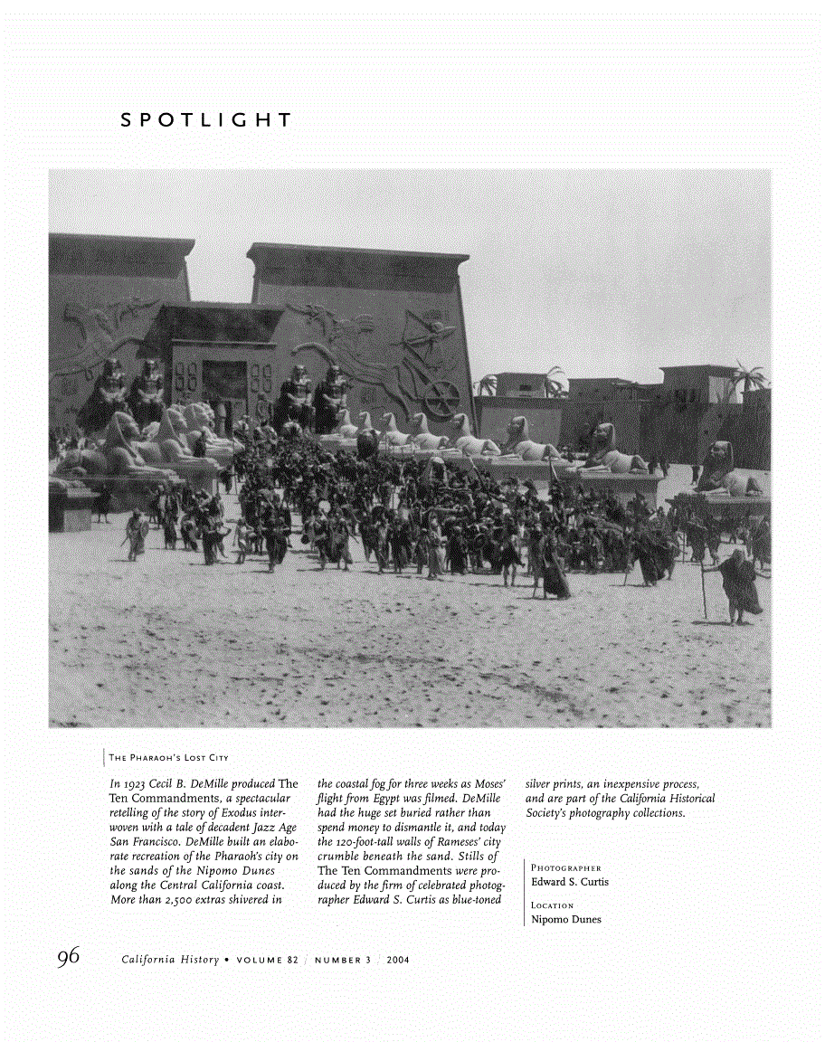 First page of Spotlight