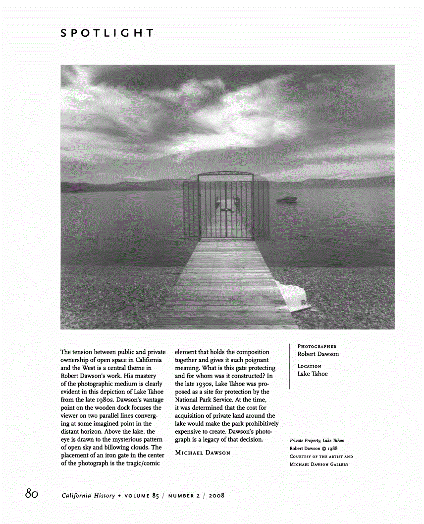 First page of Spotlight