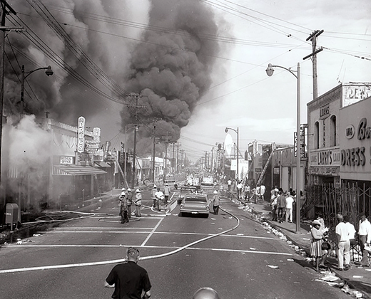 Watts Rebellion, 1965.