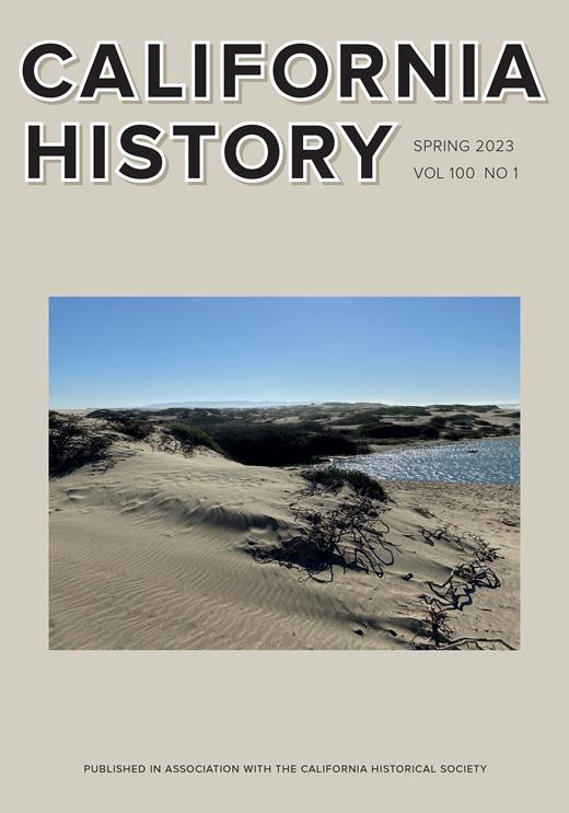 California History Cover Image for Volume 100, Issue 1