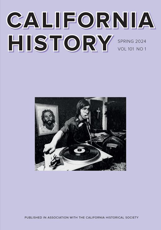 California History Cover Image for Volume 101, Issue 1