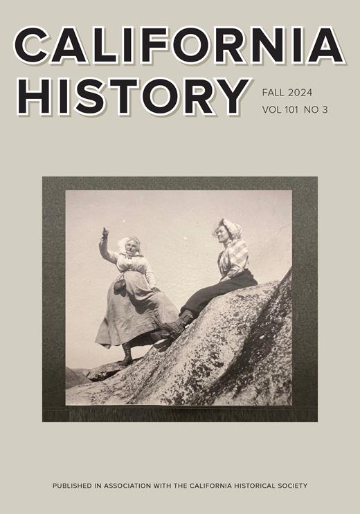 California History Cover Image for Volume 101, Issue 3