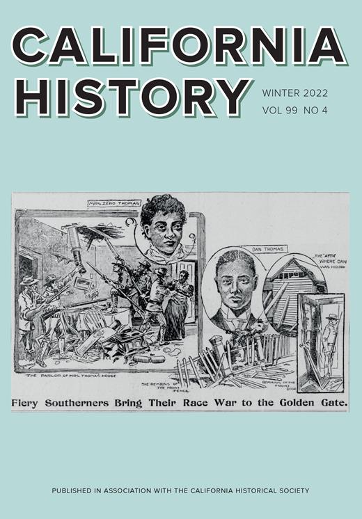 California History Cover Image for Volume 99, Issue 4