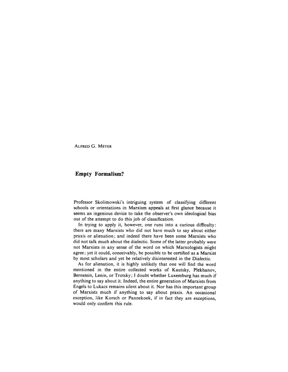 First page of Empty Formalism?