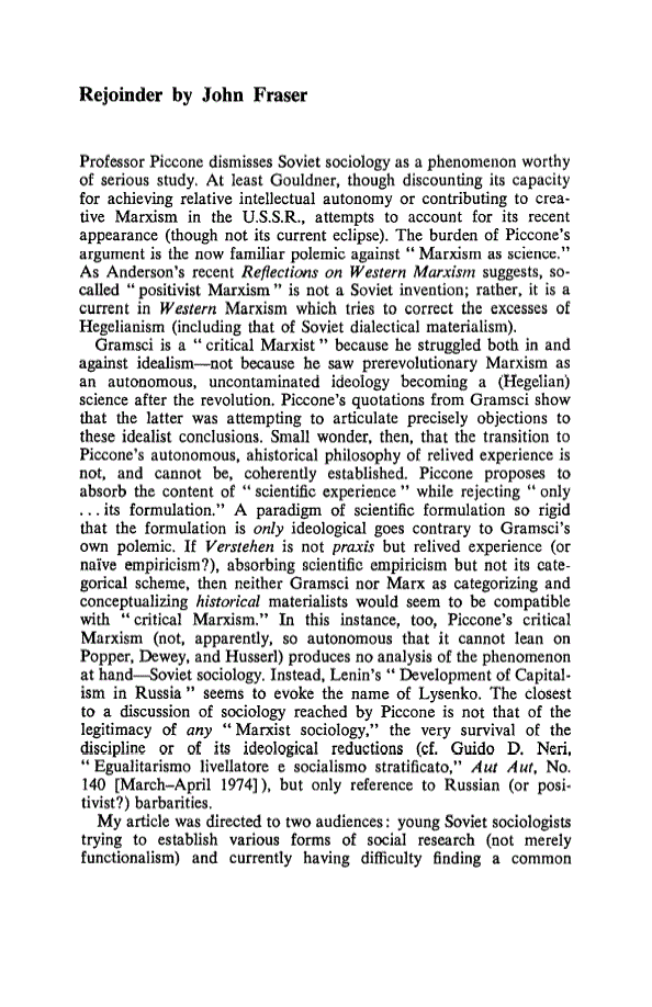First page of Rejoinder