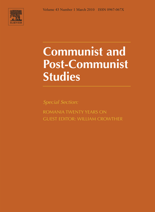 Communist and Post-Communist Studies Cover Image for Volume 43, Issue 1