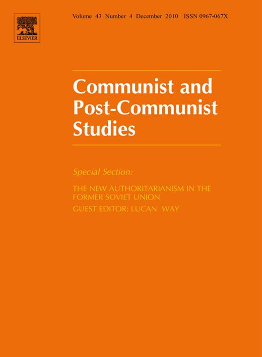 Communist and Post-Communist Studies Cover Image for Volume 43, Issue 4