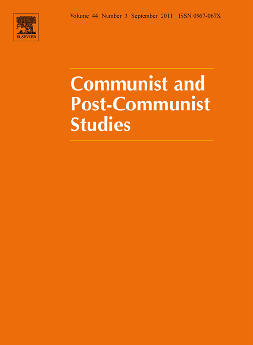 Communist and Post-Communist Studies Cover Image for Volume 44, Issue 3