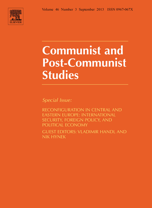 Communist and Post-Communist Studies Cover Image for Volume 46, Issue 3
