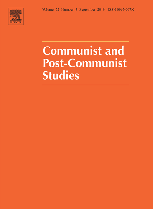 Communist and Post-Communist Studies Cover Image for Volume 52, Issue 3