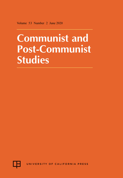 Communist and Post-Communist Studies Cover Image for Volume 53, Issue 2
