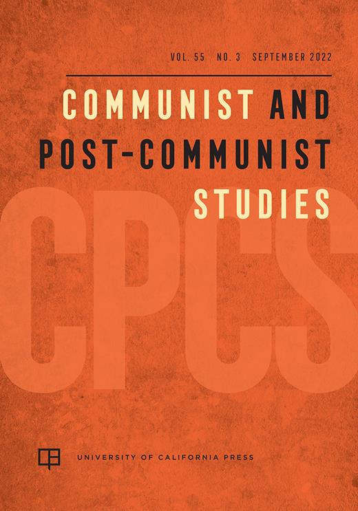 Communist and Post-Communist Studies Cover Image for Volume 55, Issue 3