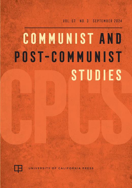 Communist and Post-Communist Studies Cover Image for Volume 57, Issue 3