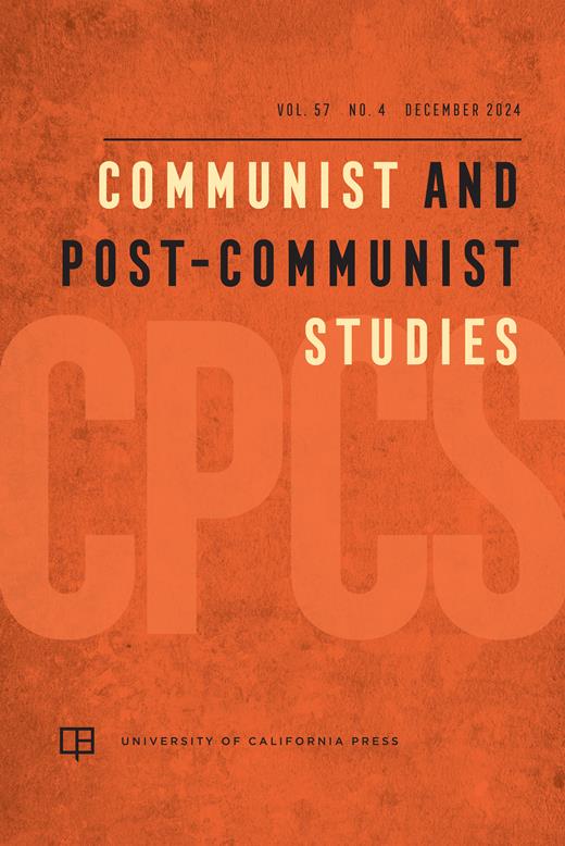 Communist and Post-Communist Studies Cover Image for Volume 57, Issue 4