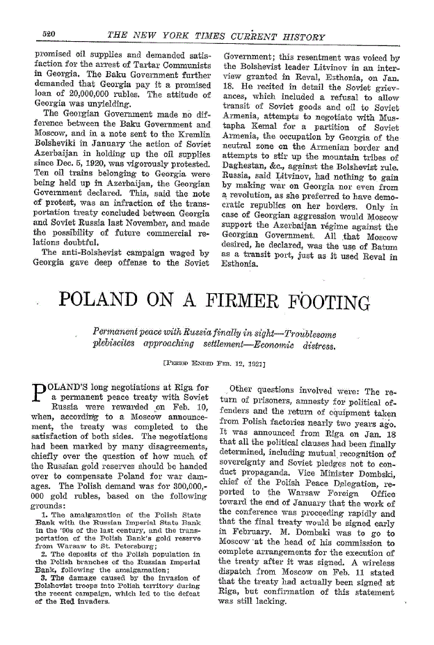 First page of Poland on a Firmer Footing