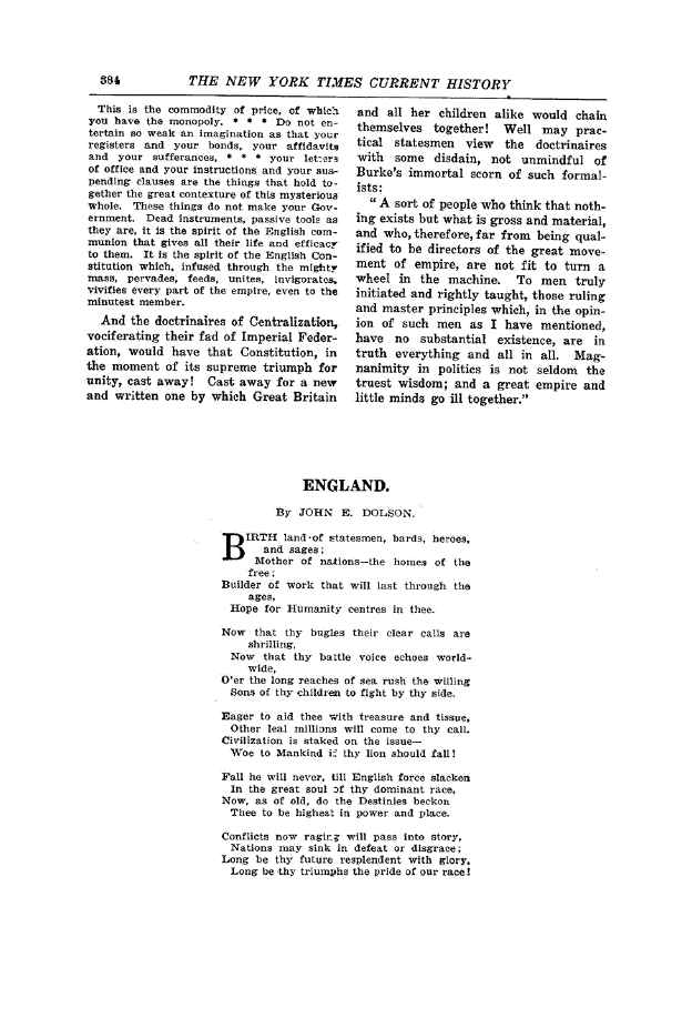 First page of England.