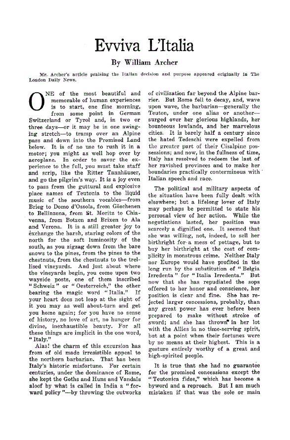First page of Ewiva L’ltalia
