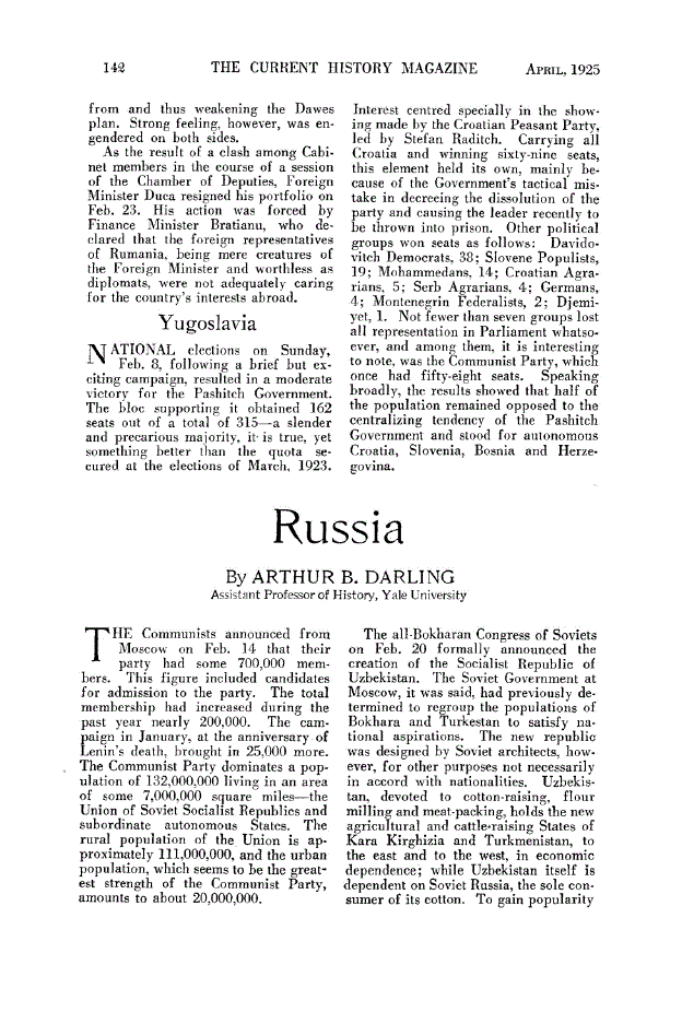 First page of Russia
