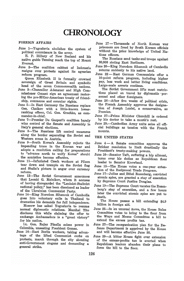 First page of Chronology